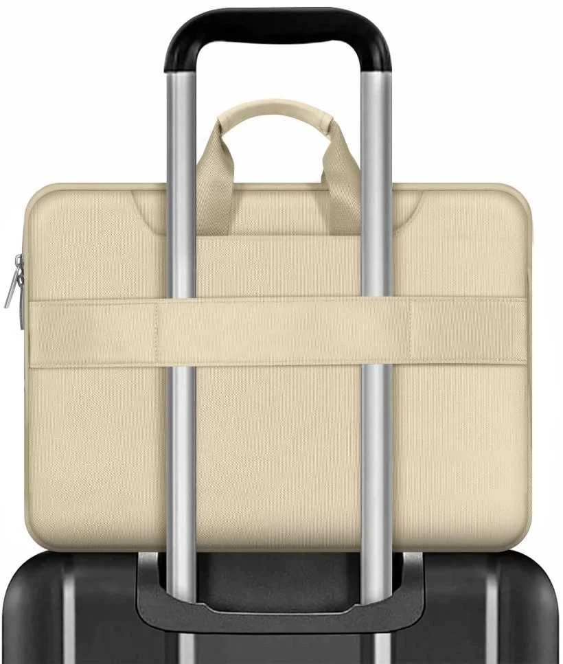 Tech-Protect Pocket 13-14 Nešiojamas kompiuteris Bag - rusvai gelsvas