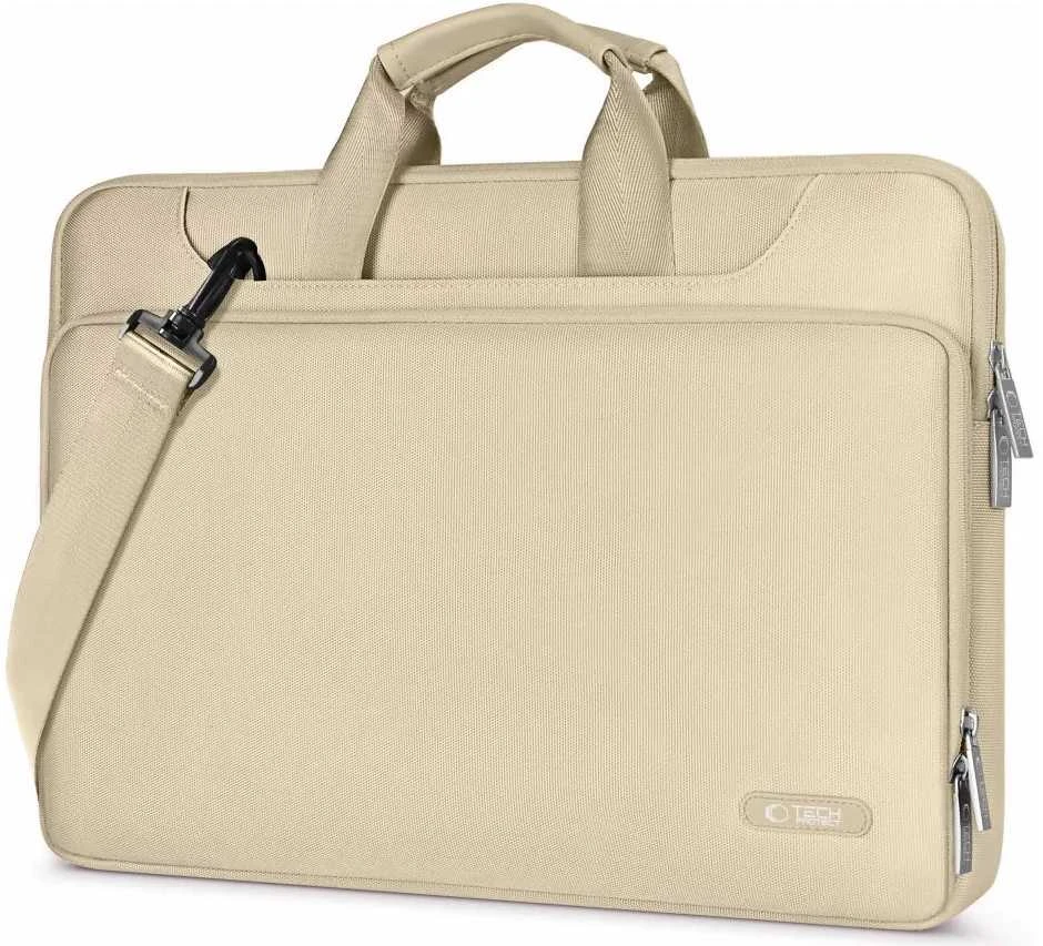 Tech-Protect Pocket 13-14 Nešiojamas kompiuteris Bag - rusvai gelsvas