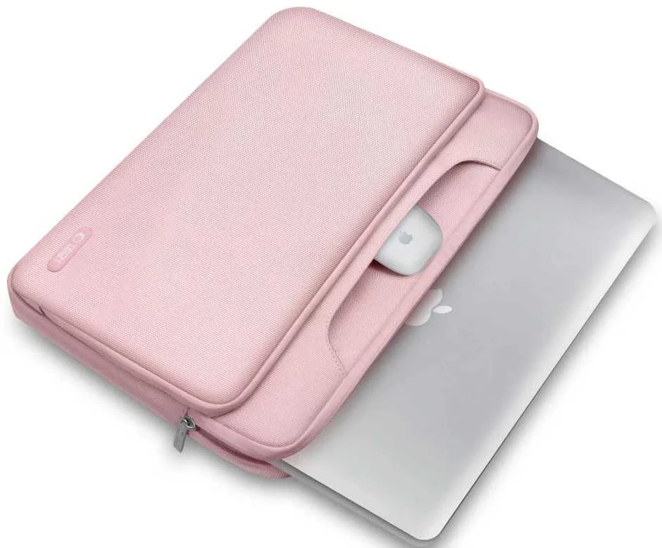 Tech-Protect Pocket 15-16 Nešiojamas kompiuteris Bag - Rožinė