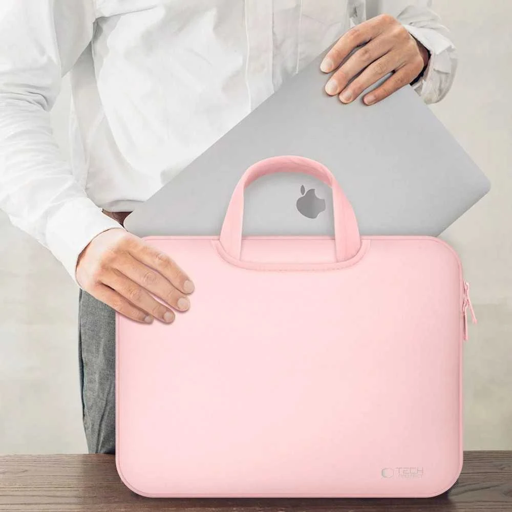 Nešiojamas kompiuteris Bag 13-14 Tech-Protect Neoprene - Rožinė