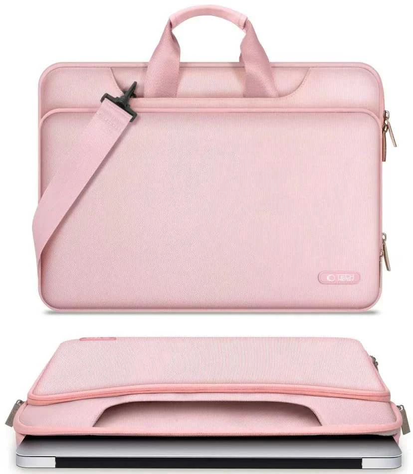 Tech-Protect Pocket 15-16 Nešiojamas kompiuteris Bag - Rožinė