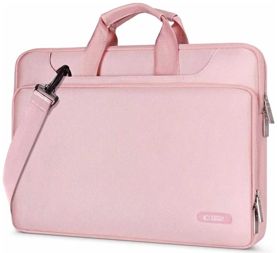 Tech-Protect Pocket 15-16 Nešiojamas kompiuteris Bag - Rožinė