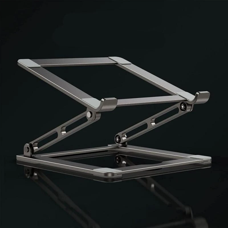 Tech-Protect ULS400 universalus extendable stovas nešiojamiems kompiuteriams iki 17″ – pilkos spalvos