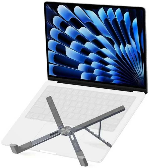 Tech-Protect ULS300 laptop stovas – pilkos spalvos