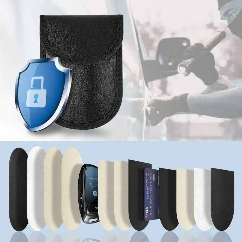 Tech-Protect KLR100 RFID Blocking Car Key - dėklas juodos spalvos