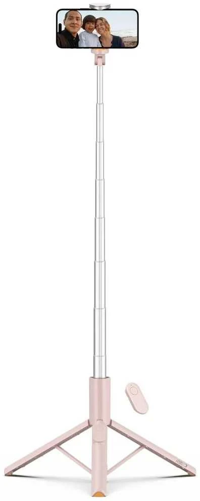 Selfie Stick Tech-Protect L09S with Tripod - Rožinė