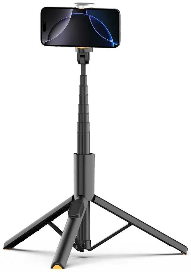Asmenukių lazda Tech-Protect L09S su trikoju - Juodas