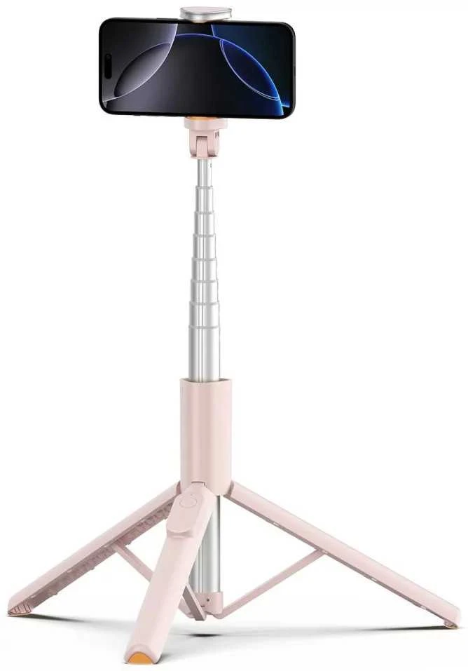 Selfie Stick Tech-Protect L09S with Tripod - Rožinė