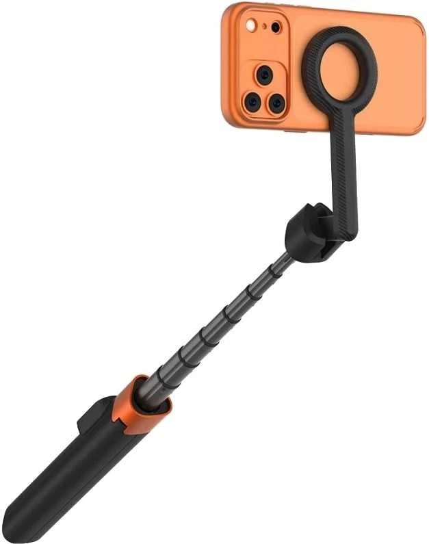Tech-Protect L10S Bluetooth Selfie Stick Tripod - Juodas and Oranžinis