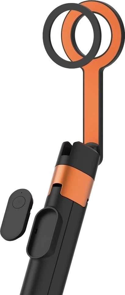 Tech-Protect L10S Bluetooth Selfie Stick Tripod - Juodas and Oranžinis