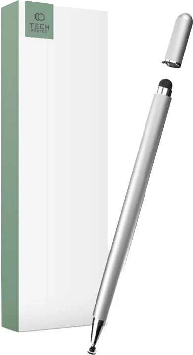Tech-Protect Magnet Stylus Magnetic – sidabro spalvos