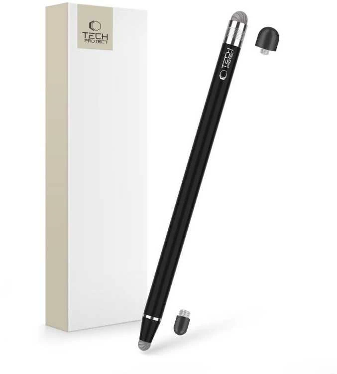 Tech-Protect USP100 4-TIP Touch Stylus Passive Pen – juodos spalvos