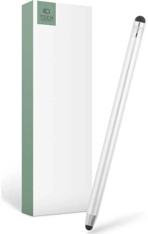Tech-Protect Touch Stylus – sidabrinės spalvos