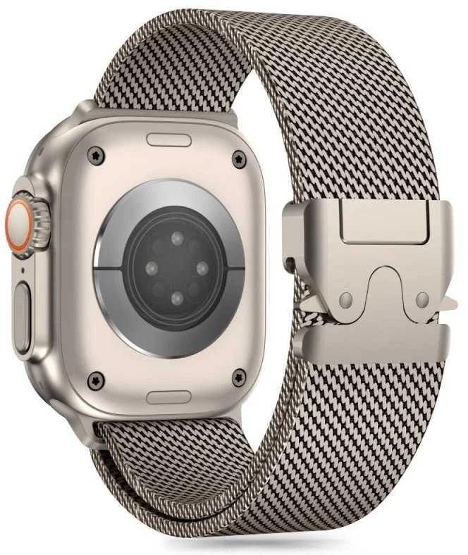 Tech-Protect Milano Apple Watch 6 / 7 / 8 / 9 / 10 / SE / Ultra 1 / 2 (44 / 45 / 46 / 49 mm) titano