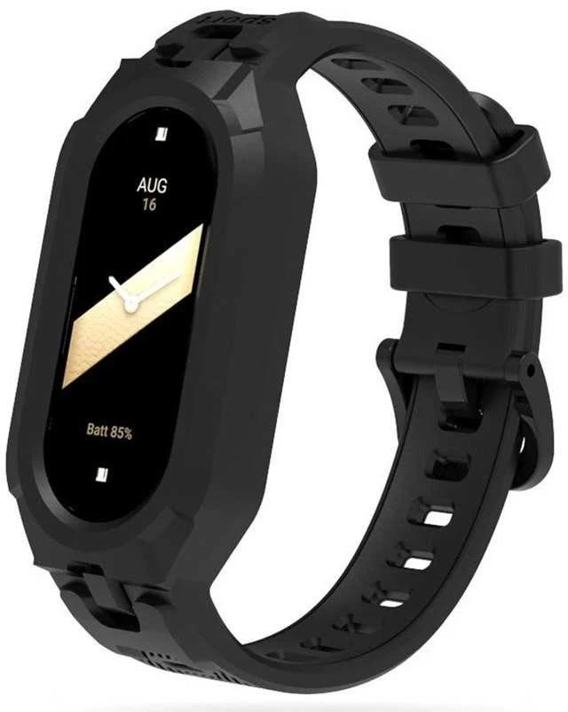 Apsauginė apyrankė Tech-Protect, skirta Xiaomi Smart Band 8/8 NFC, Juodos spalvos