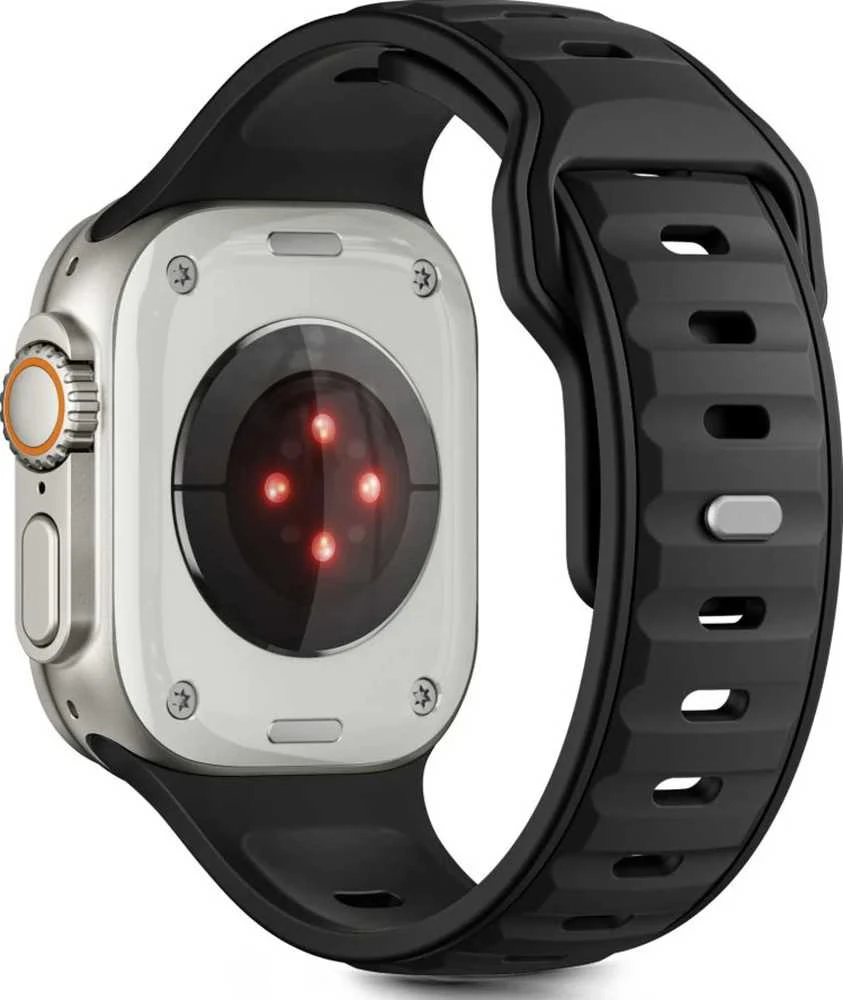 Tech-Protect IconBir Line apyrankė skirta Apple Watch 44 / 45 / 46 / 49 mm – juodos spalvos