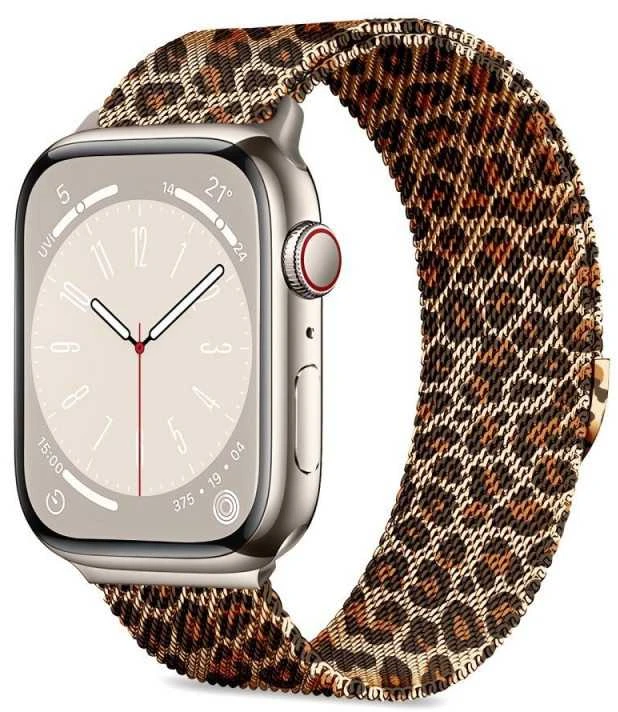 „Tech-Protect Lamano Apple Watch 8 / 9 / 10 / 11 / SE“ (40 / 41 / 42 mm) Panther