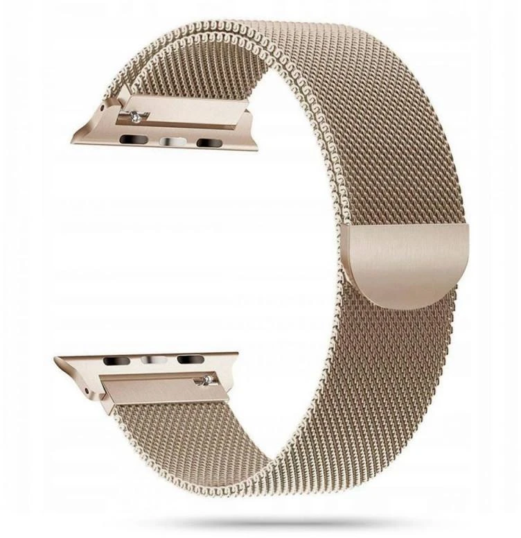 Apyrankė Apple Watch 1/2/3/4/5 (38/40mm) Tech-Protect Milaneseband aukso spalvos