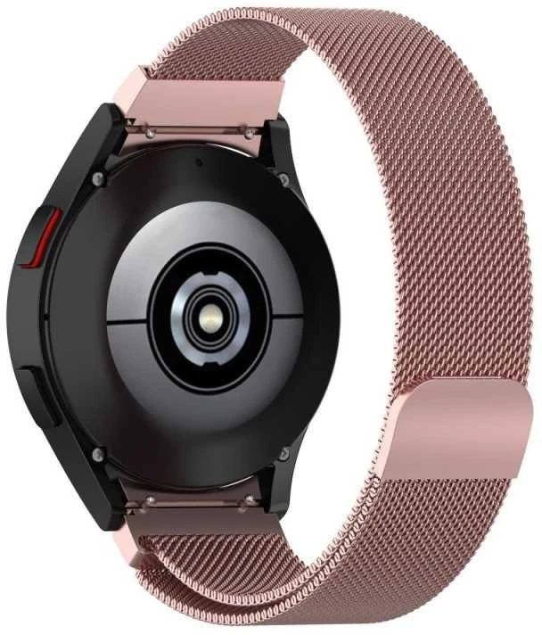 Apyrankė Samsung Galaxy Watch 4 / 5 / 5 PRO / 6 / 7 / FE Tech-Protect Milaneseband aukso ir rožinės spalvos