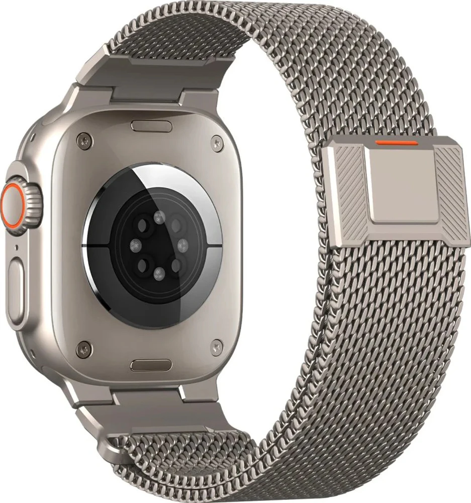 „Tech-Protect MILANO VANGUARD APPLE WATCH 8 / 9 / 10 / 11 / SE / ULTRA“ (44 / 45 / 46 / 49 MM) TITANINIS