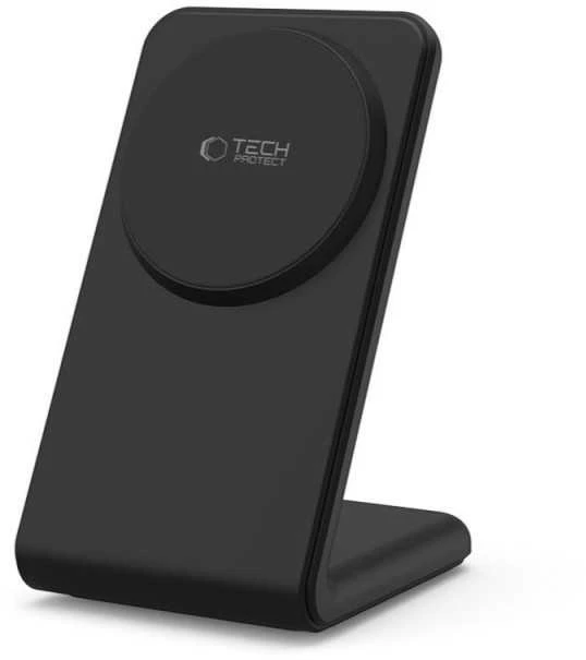 Tech-Protect QI15W-A38 MagSafe belaidis įkroviklis - Juodas