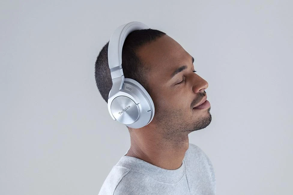 Ausinės Technics EAH-A800E-K, Sidabrinės spalvos