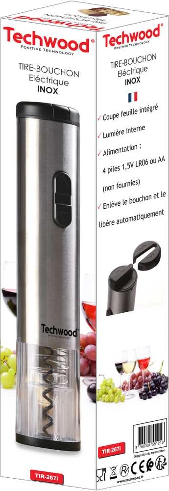 Techwood elektros elektrinis įtempimas (ezüst)
