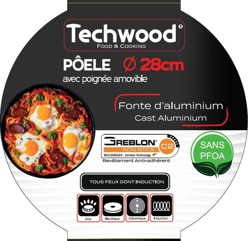 Techwood keptuvė TP-28PO 28 cm