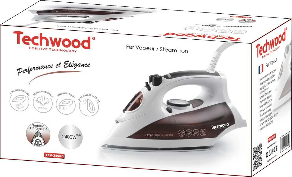 Techwood garų lygintuvas TFV-2408C