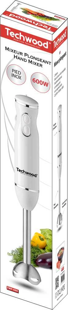 Virtuvinės svarstyklės Rankinis trintuvas Techwood TMP-666 (juodas)