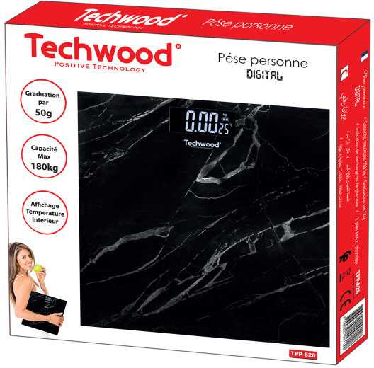 Techwood vonios svarstyklės TPP-826