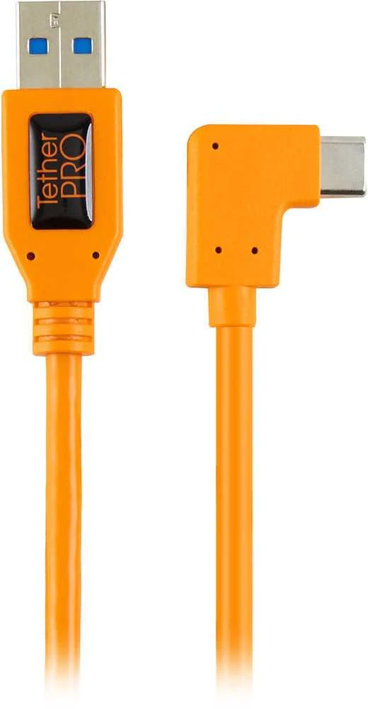 Tether Tools Pro Right Angle Adapteris iš USB 3.0 į USB-C