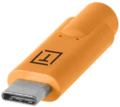 Tether Tools TetherPro 4,6 m kabelis USB-C į USB C CUC15-ORG