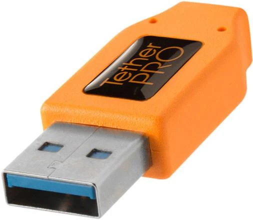 Tether Tools TetherPro 4,6 m kabelis USB 3.0 į USB-C Oranžinis CUC3215