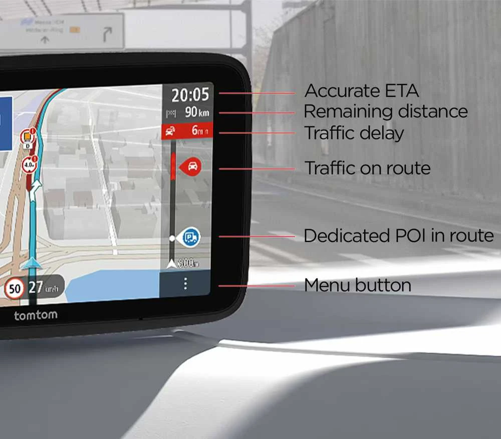 TomTom GO Profesional 6" 2nd gen. GPS navigacija sunkvežimiams 1YF6.002.10