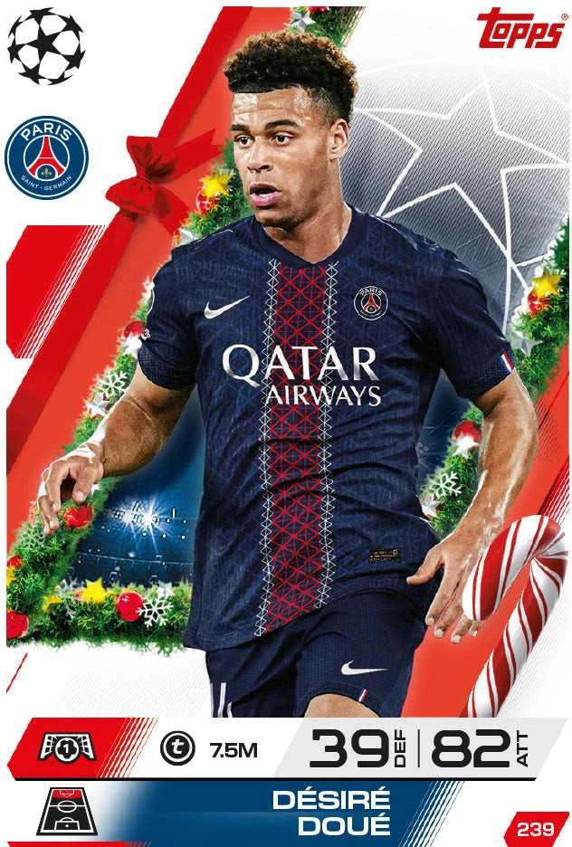 Désiré Doué Match Attax kalėdinė kortelė