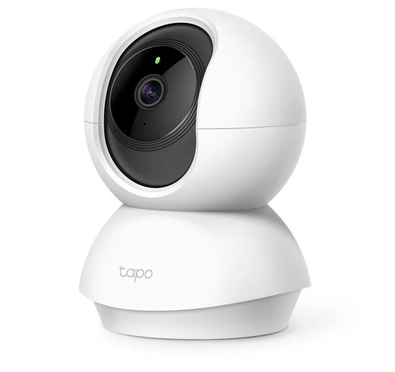 TP-LINK Pan/Tilt namų apsaugos WiFi kamera su dienos/nakties vaizdu, 1080p FHD, Micro SD kortelių talpa iki 128 GB, H.264 vaizdo įrašas, 360/114 žiūrėjimo kampas.