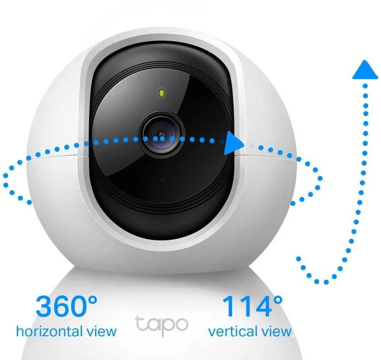 TP-LINK | Pakreipiama/sukama namų apsaugos Wi-Fi kamera | TC71 | PTZ | 3 MP | 4 mm/F2.4 | Micro SD, maks. 512 GB