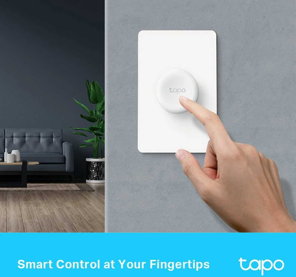 TP-LINK išmanusis šviesos reguliatorius TAPO S200D (TAPO S200D)