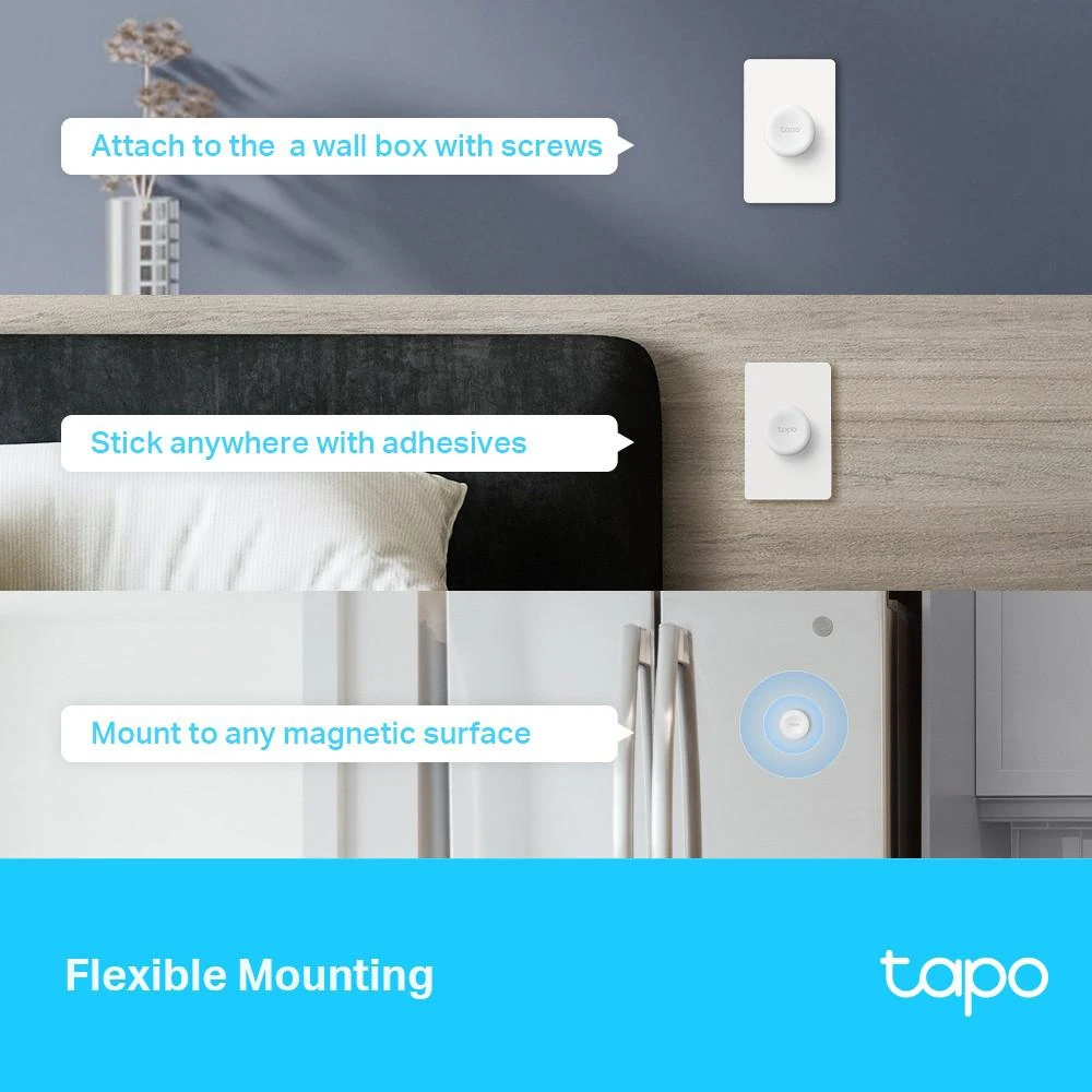 TP-LINK išmanusis šviesos reguliatorius TAPO S200D (TAPO S200D)