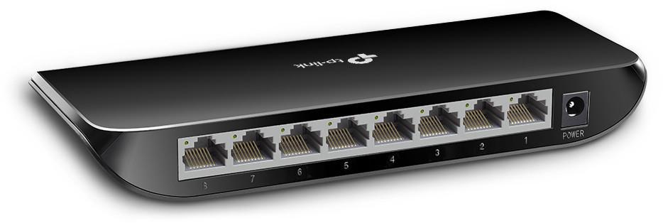 Šakotuvas TP-LINK 8 prievadų gigabito komutatorius