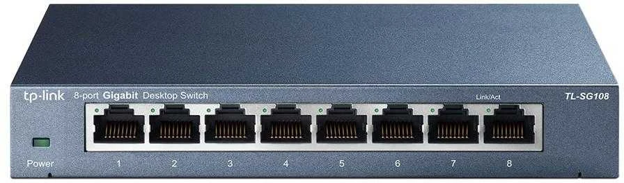 Maršrutizatorius TP-Link jungiklis 8 prievadų TL-SG108