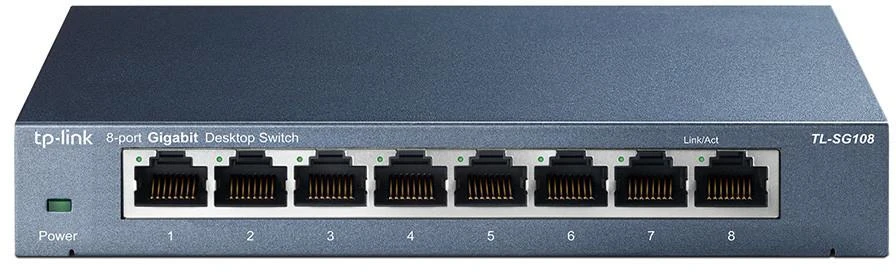 Maršrutizatorius TP-Link jungiklis 8 prievadų TL-SG108