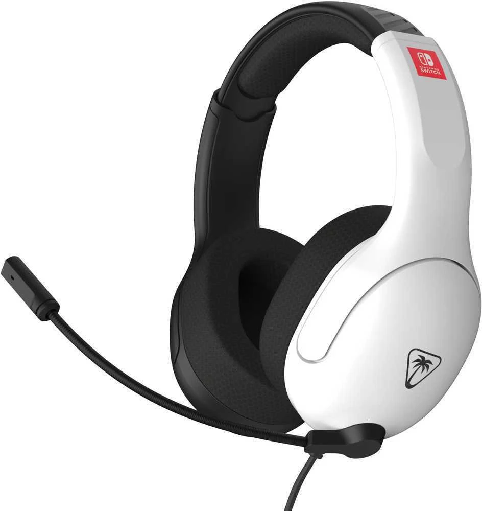 Turtle Beach | Ausinės | Airlite Fit Nintendo Switch | su laidu | Over-Ear | Mikrofonas | Juodas/Baltas
