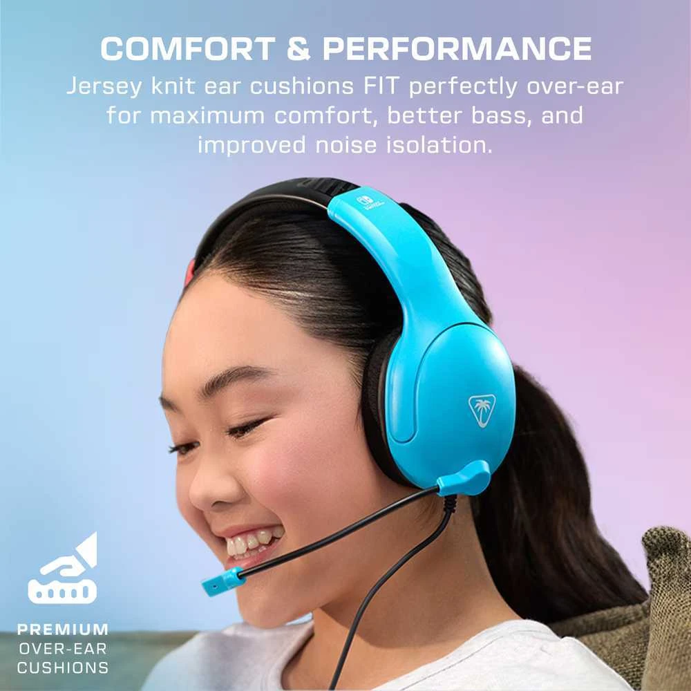 Ausinės Mėlyna Turtle Beach Airlite Fit Neon Mėlyna&Raudona