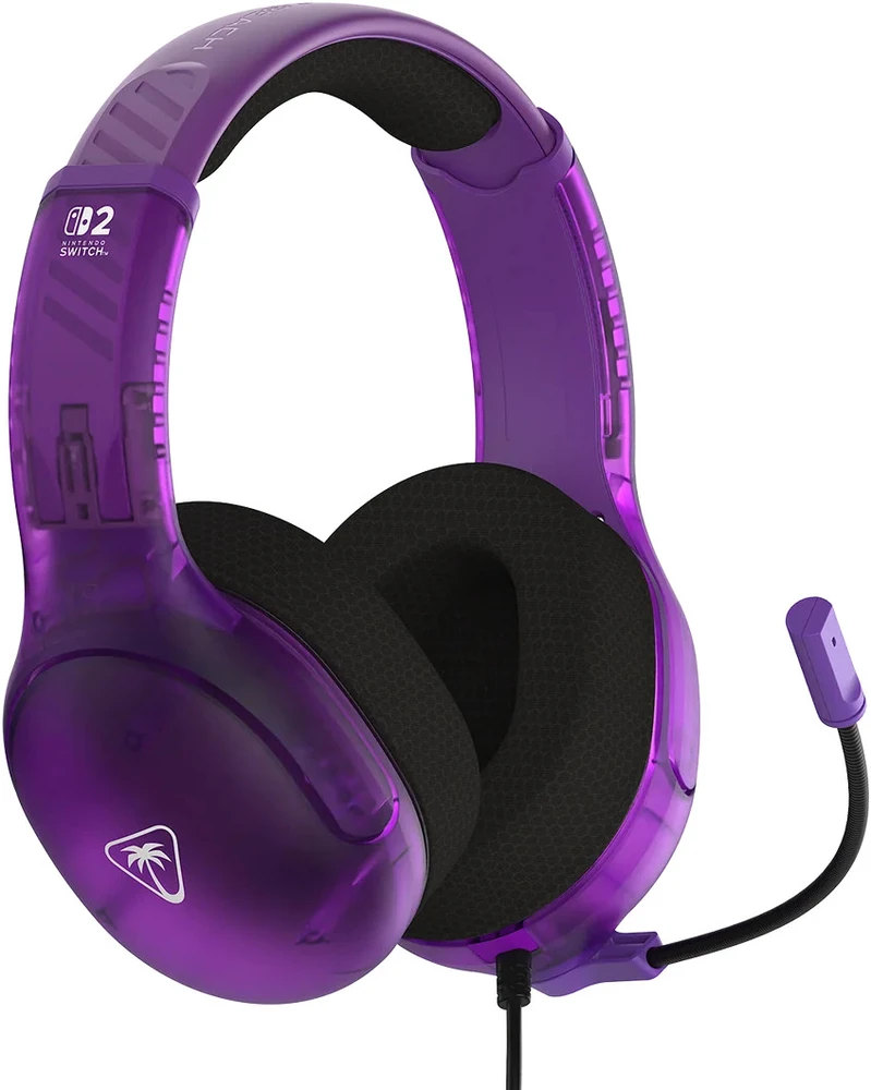 „Turtle Beach“ ausinės su mikrofonu „Airlite Fit Nintendo Switch 2“, vaiduokliškai violetinės