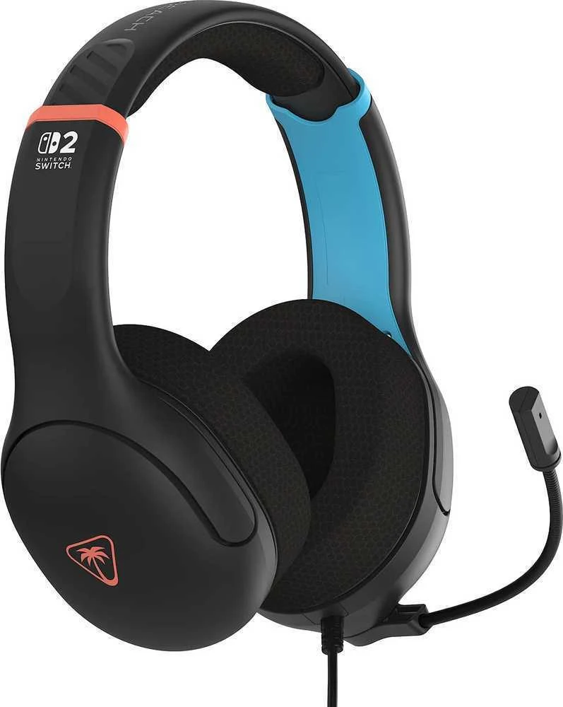„Turtle Beach Airlite Fit“ ausinės, juodos spalvos, skirtos „Nintendo Switch™ 2“