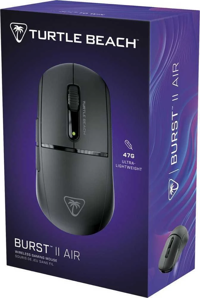 Turtle Beach Burst II Air juoda belaidė pelė | 26000 DPI