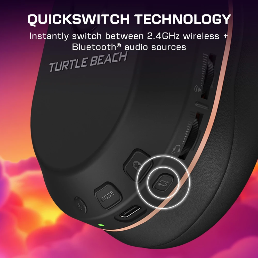 Ausinės Turtle Beach – „Stealth 500“ (juodas)