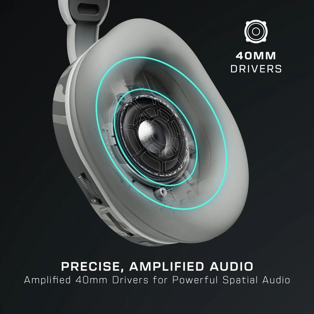 Ausinės „Turtle Beach Stealth 500 XB“ arktinis kamufliažas